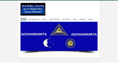 Desktop Screenshot of adonhiramita.org