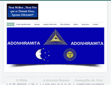 Tablet Screenshot of adonhiramita.org